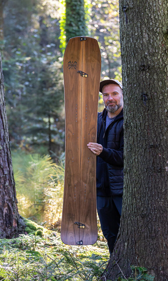 Gunboat 164 Walnut Splitboard